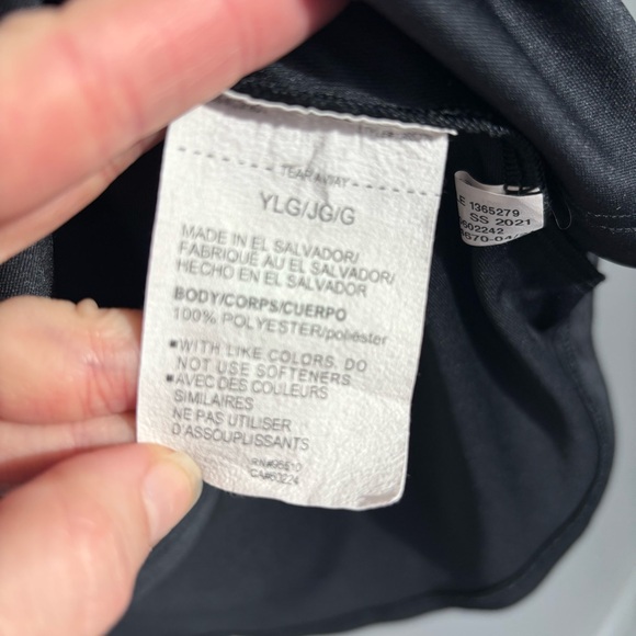 Under Armour Black Performance Zip-up - YLG - Picture 5 of 6